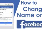 How to Change a name on Facebook