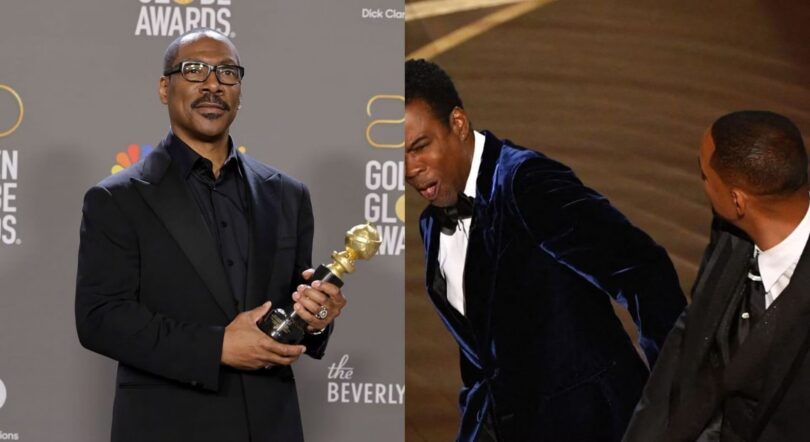 What did Eddie Murphy say about Will Smith? - Golden Globes joke