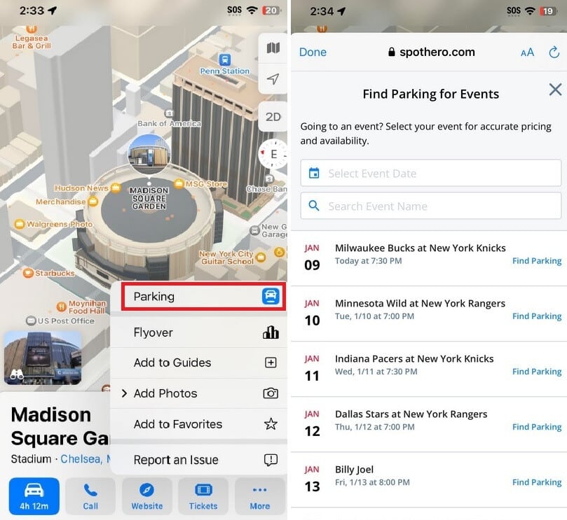 Apple launches new parking feature to Maps app