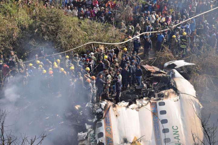 Airline accident, claims 68 people