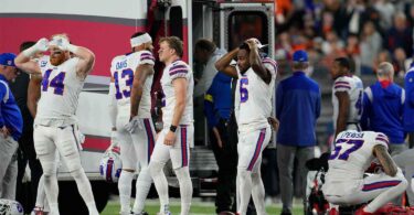 Damar Hamlin: Bills safety's vitals 'back to normal' after collapsing on MNF