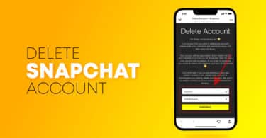 How to delete Snapchat account