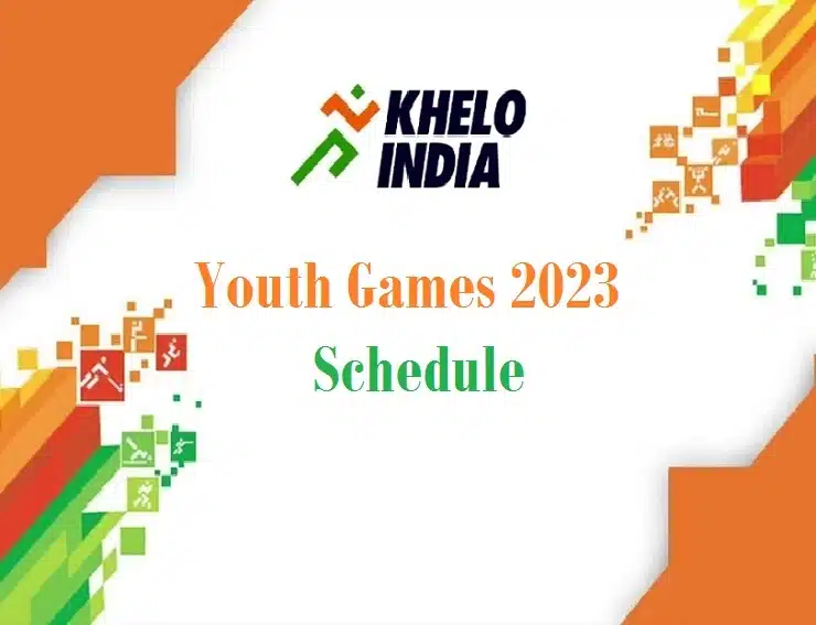 Khelo India Youth Games 2023 schedule, date, time, games list, venue, live streaming telecast channel