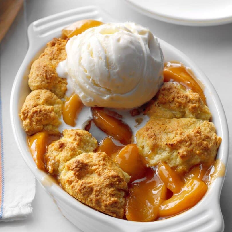 Peach Cobbler Recipe