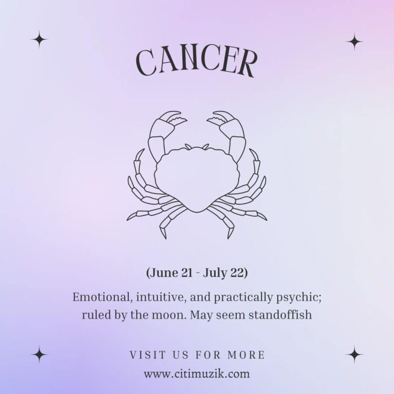 What Is Your Zodiac Sign For July 19