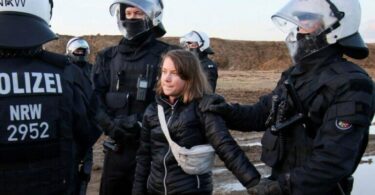 Greta Thunberg Detained During Protest in a Germany Village