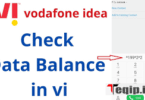 VI Balance check check VI Data SMS balance and validity