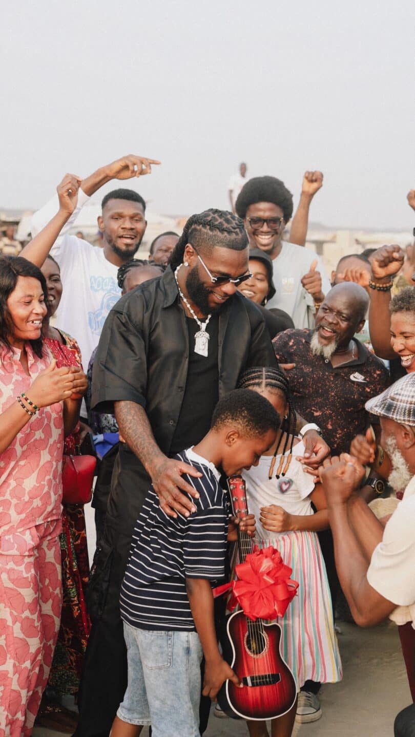 Burna Boy Teases BTS Video for 'Common Person'