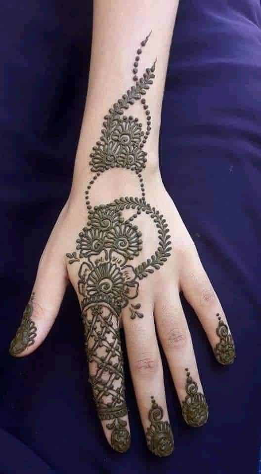 100 Best Simple Mehndi Design in 2023