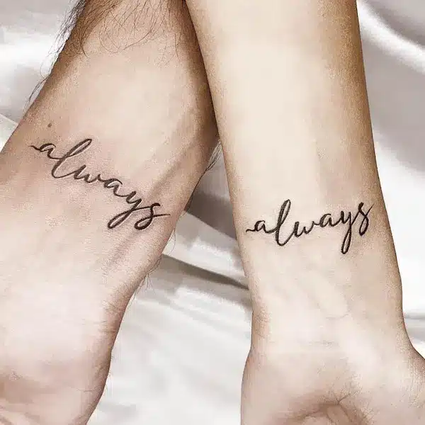 Best 91 Matching Couple Tattoos With Meaning — citiMuzik