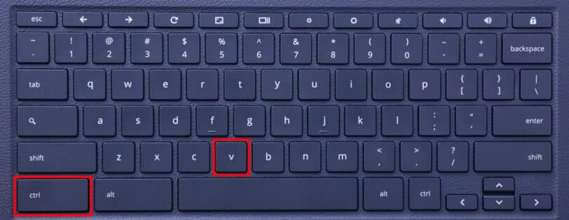 How to copy and paste on Chromebook
