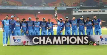 IND vs NZ Highlights: India beat New Zealand by 168 runs in the third T20, clinching the series 2-1