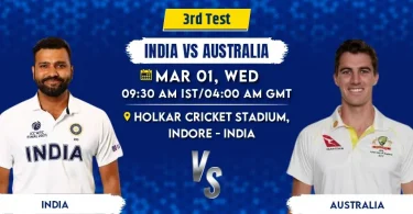 India vs Australia: 3rd Test Match Preview & Prediction