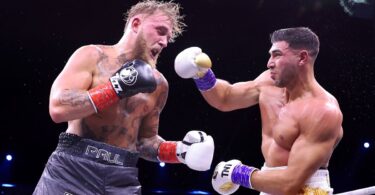 Jake Paul vs Tommy Fury: fight highlights