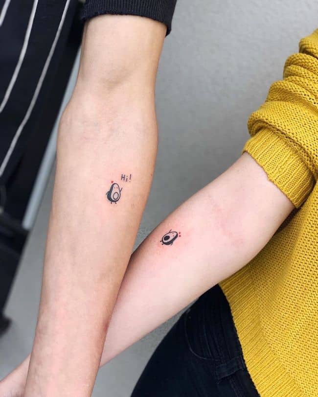 Aggregate more than 85 cute small couple tattoos best  thtantai2