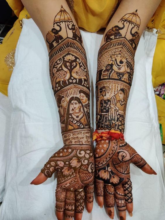 50 Best Bridal Mehndi Designs For Full Hands in 2023