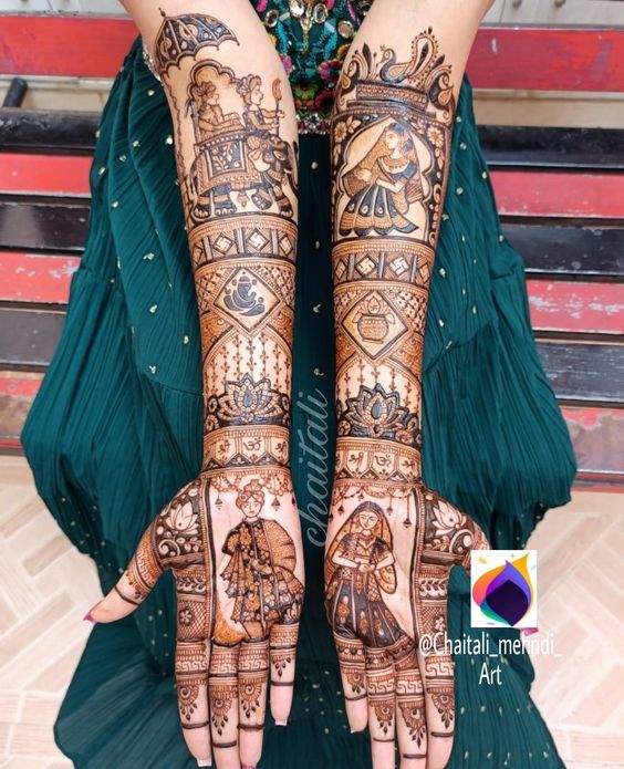 50 Best Bridal Mehndi Designs For Full Hands in 2023