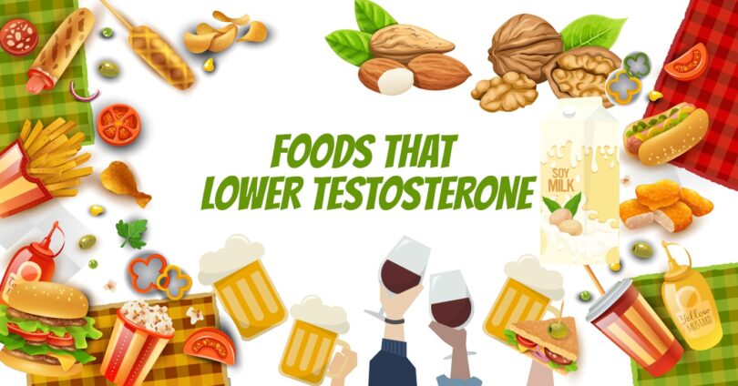 What foods reduce testosterone?