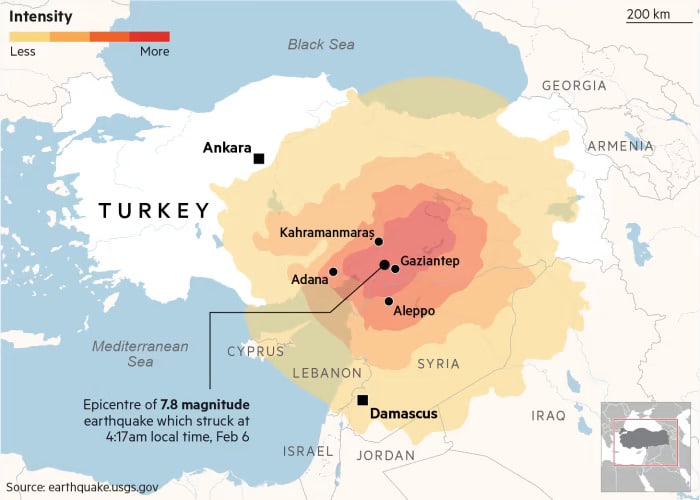 Turkey rocked by a second earthquake after more than 1,900 killed