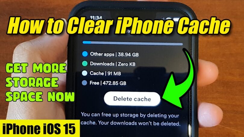 How to Clear Cache On iPhone