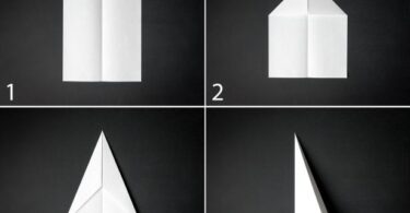 How to make a paper airplane