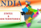 How many states and districts does India have.