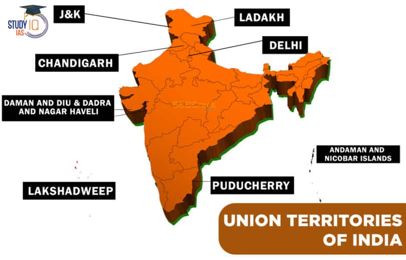 How many union territories are there in india