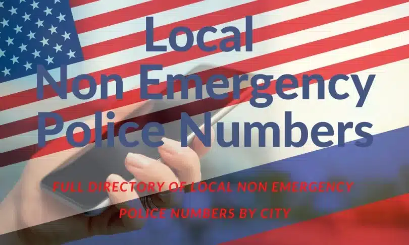 Non-Emergency Police Number USA— citiMuzik