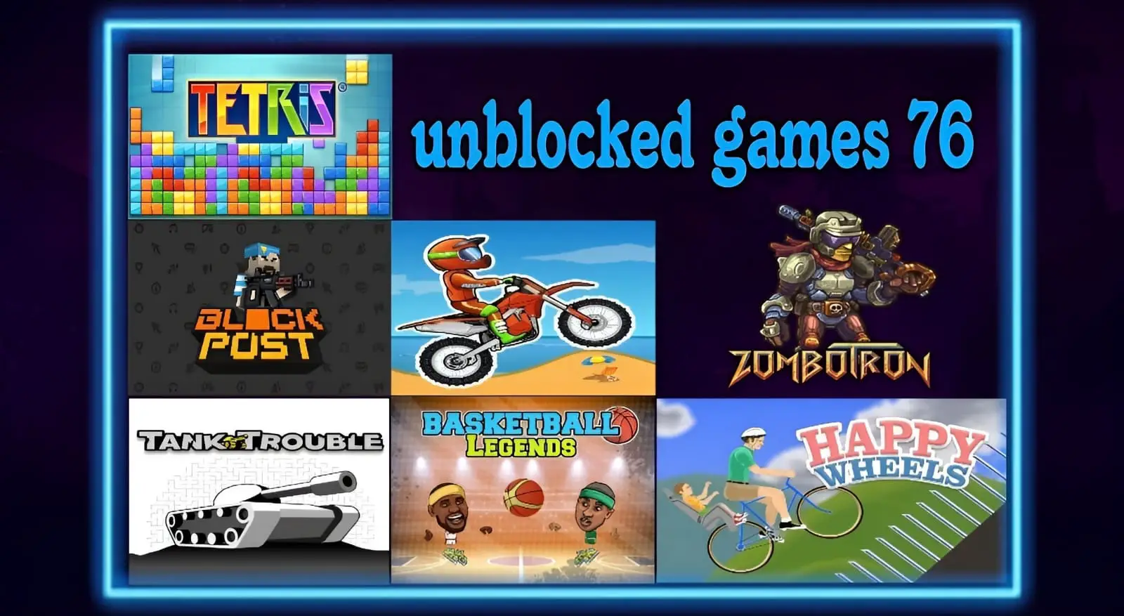 Unblocked Games 76 - Play Unlimited Games at School and Beyond
