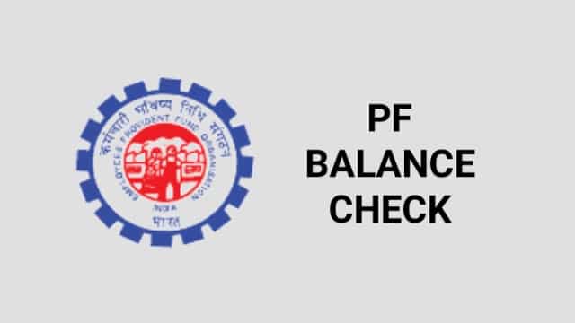 PF Balance Check Number 2023