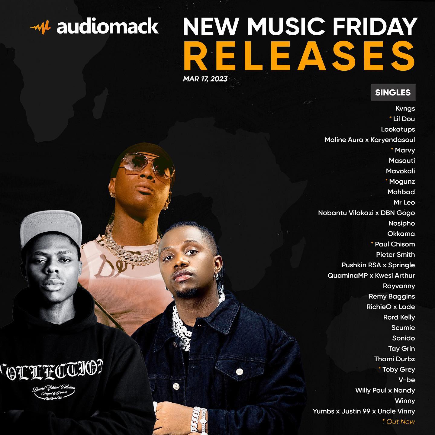 New Music Friday Releases on 17th March 2023 — citiMuzik