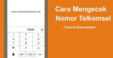 Cek Nomor Telkomsel