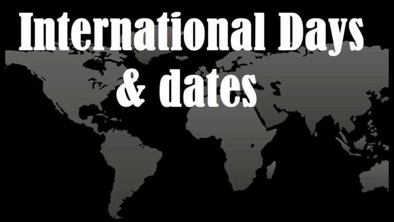 July 2023: List of Important National and International Days