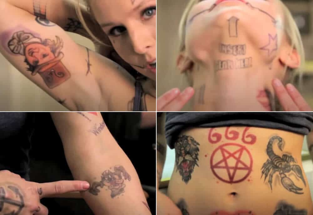 Reminder Kristen Bells Body Isnt Actually Covered in Tattoos
