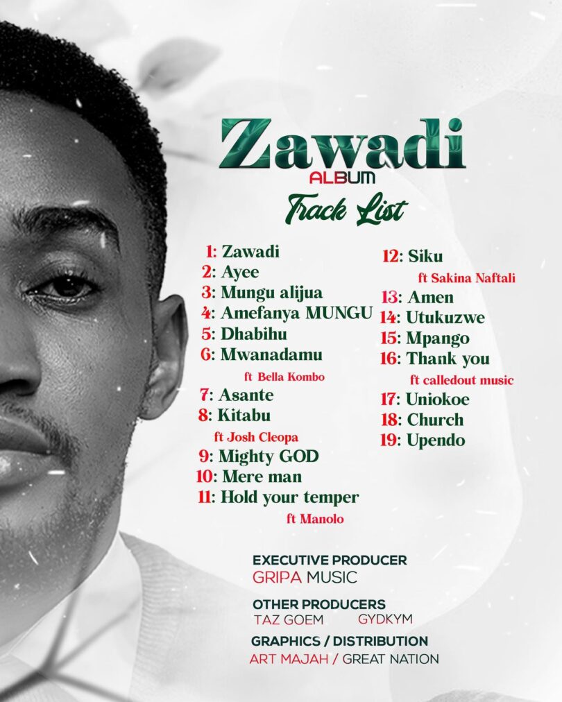 Paul Clement - ZAWADI Album MP3 DOWNLOAD