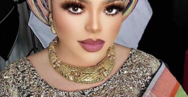 Bobrisky poses completely unclad in the video as he shows off new derrière