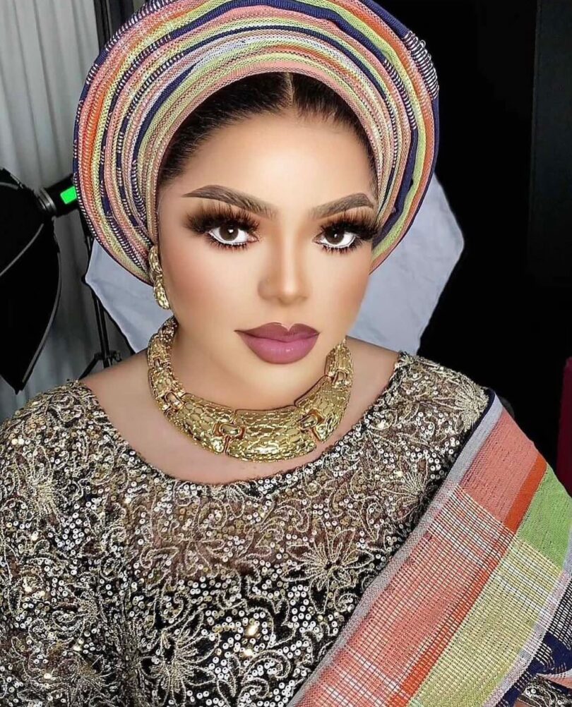 Bobrisky poses completely unclad in the video as he shows off new derrière