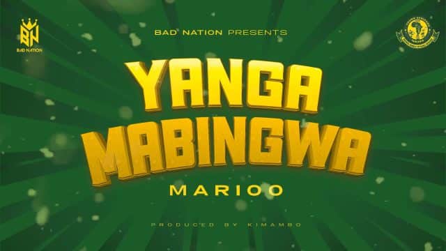 AUDIO Marioo – Yanga Mabingwa MP3 DOWNLOAD