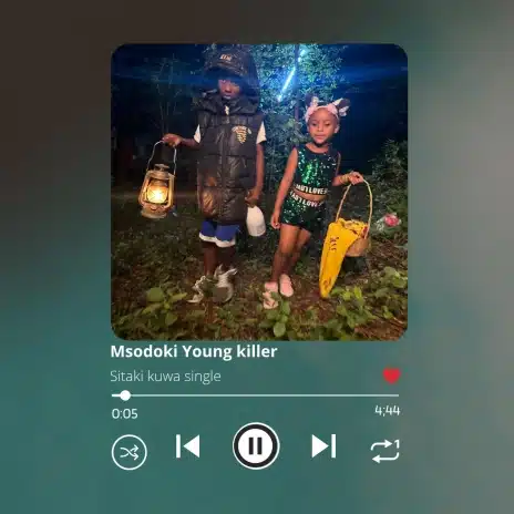 AUDIO Msodoki Young Killer – Sitaki Kuwa Single MP3 DOWNLOAD