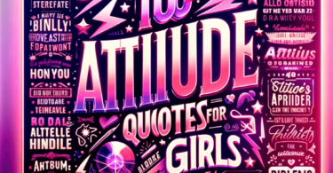 100+ Killer Attitude Quotes for Girls in English