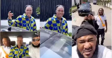 Naira Marley, Sam Larry, and Zinoleesky Make First Public Appearance Since Mohbad's Death