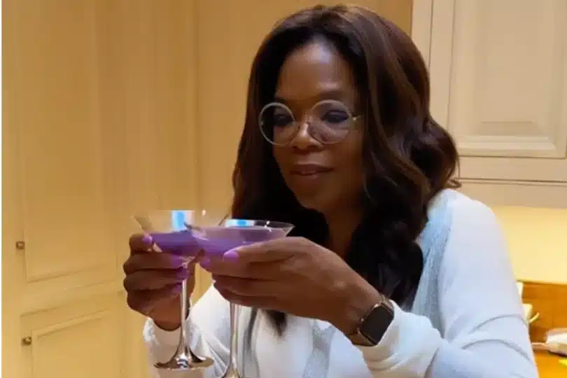 Oprah Winfrey Reveals Her Purple Mocktail Recipe Amidst Weight Loss Success