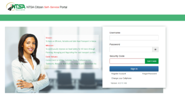 TIMSVIRL - NTSA TIMSVIRL account registration procedure and activation