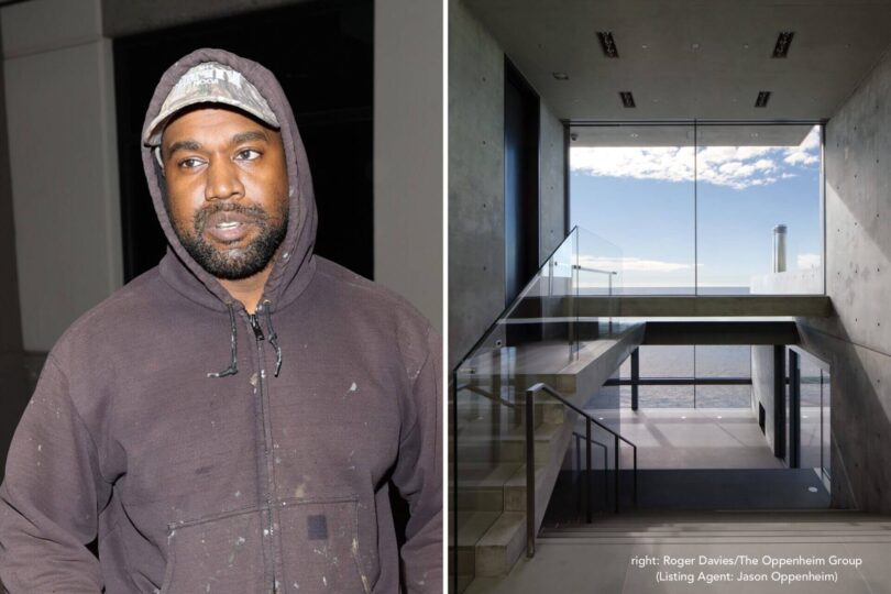 Kanye West Puts His M Malibu Mansion on the Market