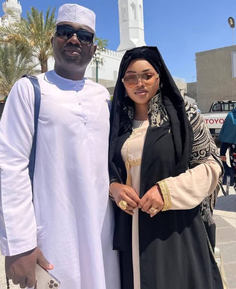 Mercy Aigbe Converts to Islam for Husband Kazim Adeoti