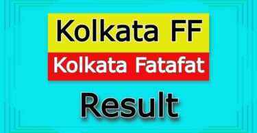 Kolkata FF Fatafat Result Today Live (10-01-2024)