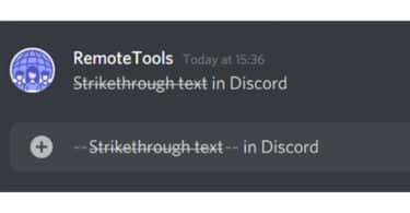 How to Strikethrough on Discord