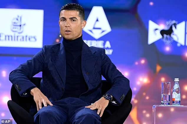 Cristiano Ronaldo Jokes About a 10-Year Retirement Plan at Globe Soccer Awards