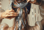 How to Tie Tinsel in Hair