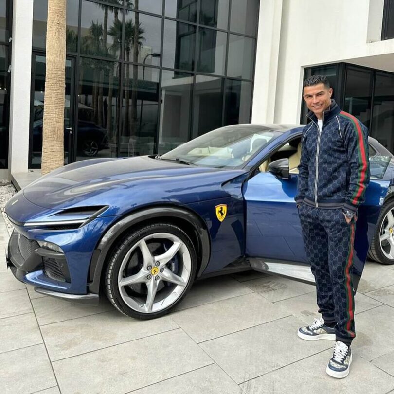 Cristiano Ronaldo Expands His Luxury Fleet with a £400K Ferrari